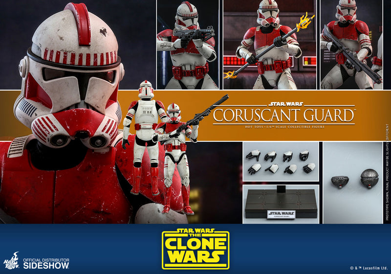 Load image into Gallery viewer, Hot Toys - Star Wars The Clone Wars - Coruscant Guard
