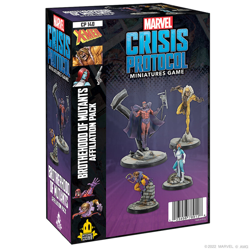 Load image into Gallery viewer, Atomic Mass Games - Marvel Crisis Protocol: Brotherhood of Mutants Affiliation Pack
