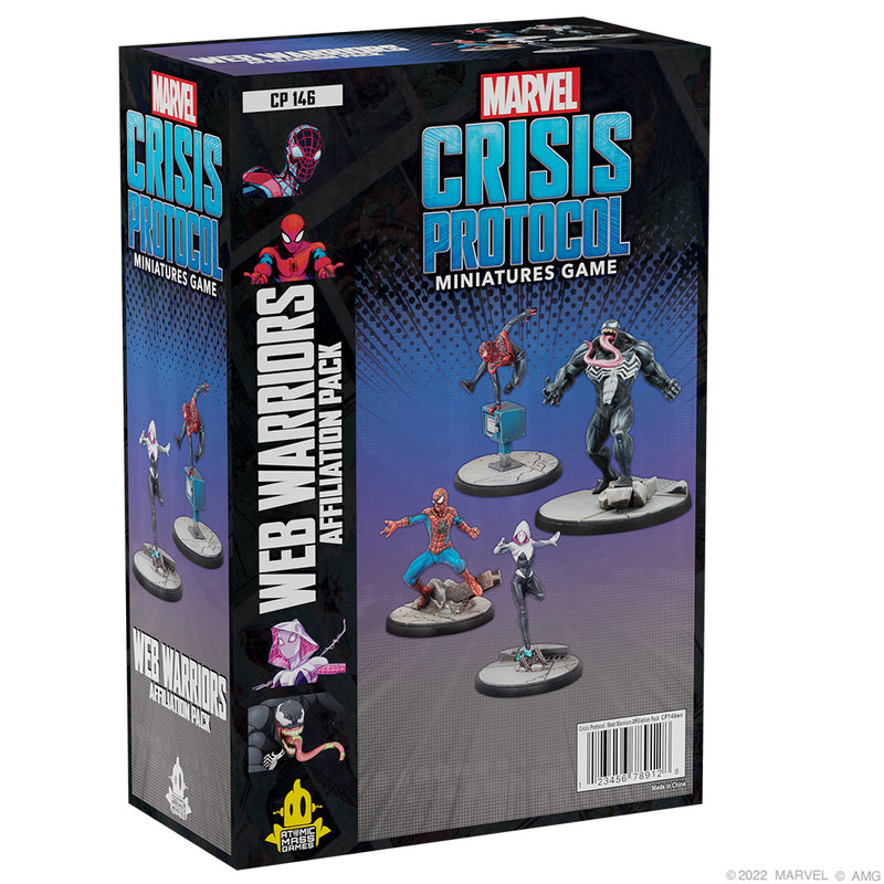 Load image into Gallery viewer, Atomic Mass Games - Marvel Crisis Protocol: Web Warriors Affiliation Pack
