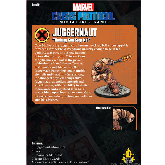 Atomic Mass Games - Marvel Crisis Protocol: The Juggernaut