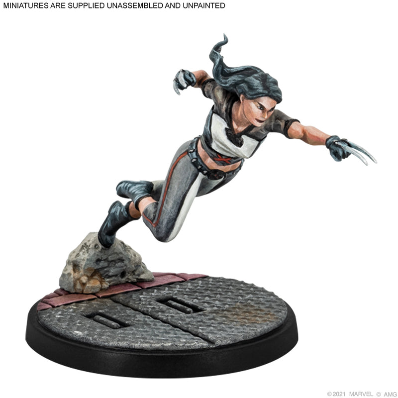 Load image into Gallery viewer, Atomic Mass Games - Marvel Crisis Protocol: X-23 and Honey Badger
