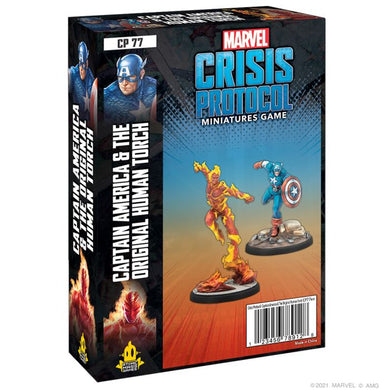 Atomic Mass Games - Marvel Crisis Protocol: Captain America & the Original Human Torch