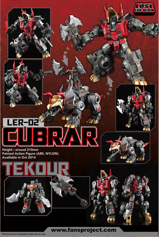 FansProject - Lost Exo Realm LER-02 - Cubrar and Tekour