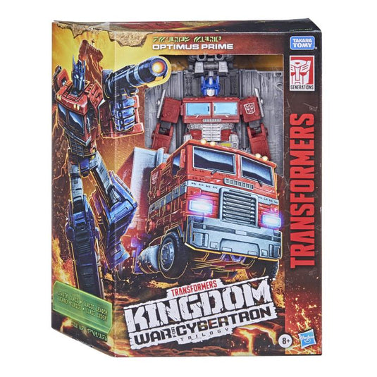 Transformers War for Cybertron: Kingdom - Leader Class Optimus Prime Trailer