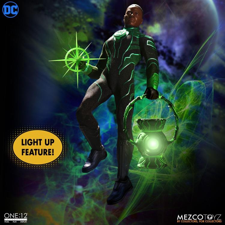 Load image into Gallery viewer, Mezco Toyz - One:12 Green Lantern (John Stewart)
