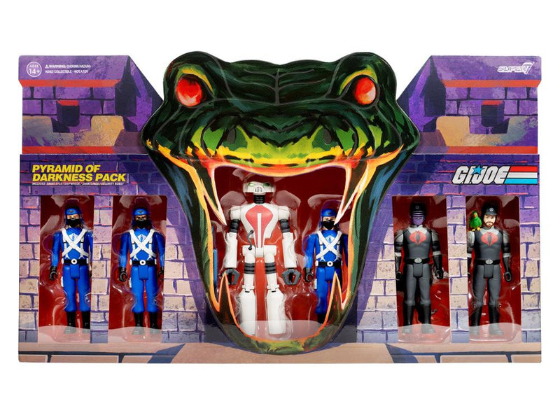 Load image into Gallery viewer, Super 7 - G.I. Joe ReAction: SDCC 2022 Snakelings Box Set
