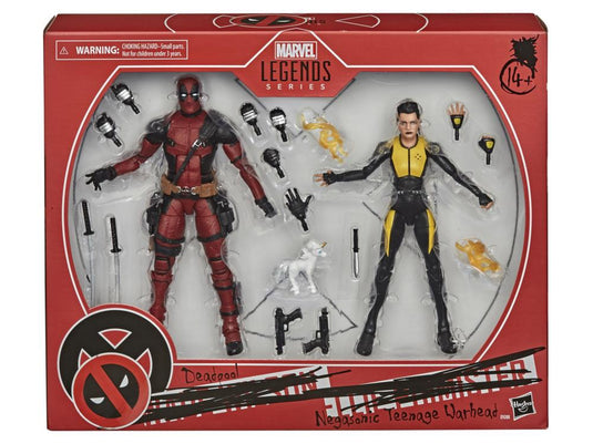 Marvel Legends - X-Men 20th Anniversary: Deadpool and Negasonic Teenage Warhead Two Pack