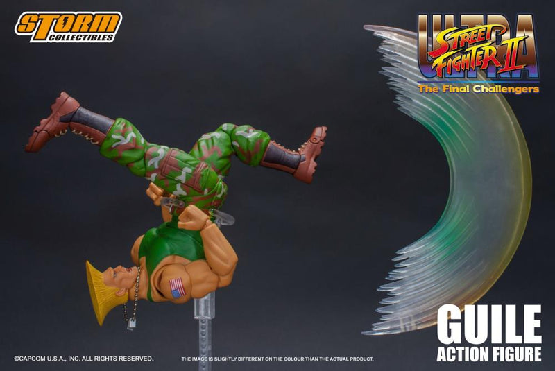 Load image into Gallery viewer, Storm Collectibles - Ultra Street Fighter II: The Final Challengers Guile 1/12 Scale
