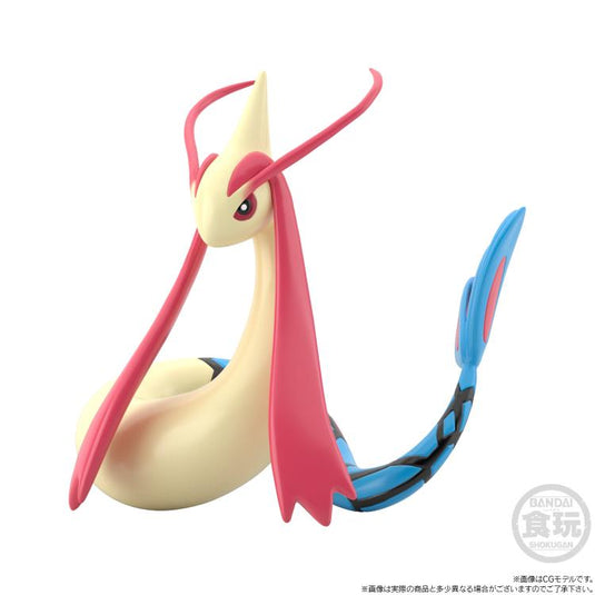 Bandai - Pokemon Scale World - Hoenn Region Figure: Wallace and Milotic Set