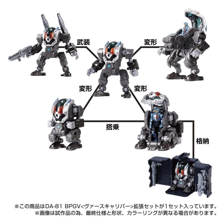 Load image into Gallery viewer, Diaclone Reboot - DA-81 Big Powered GV [Verse Caliber Ver.] Exclusive Expansion Set
