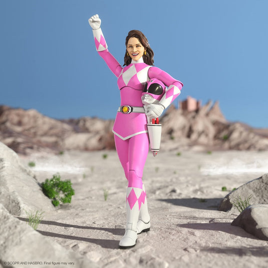 Super 7 - Mighty Morphin Power Rangers Ultimates Wave 2: Pink Ranger