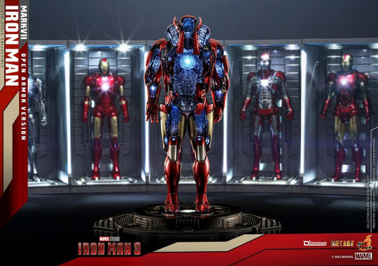 Hot Toys - Iron Man 3: Iron Man Mark VII (Open Armor Version)