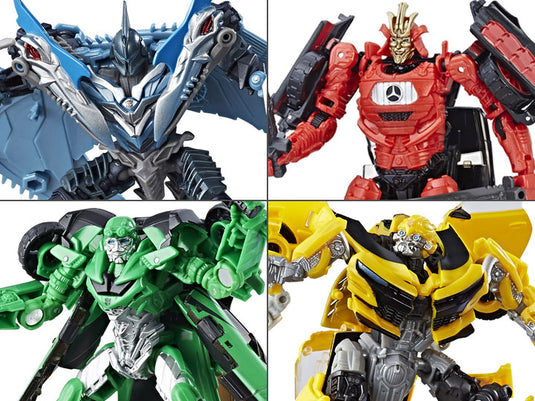 Transformers The Last Knight - Premier Edition Deluxe Wave 3 - Set of 4
