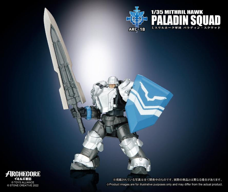 Load image into Gallery viewer, Toys Alliance - Archecore: ARC-18 Mithril Hawk Paladin Squad
