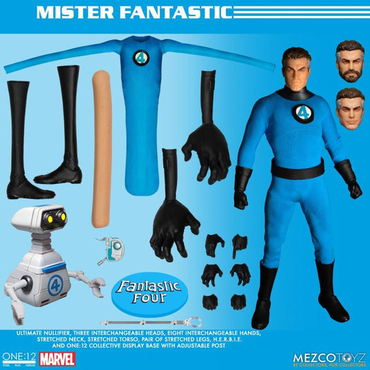 Mezco Toyz - One:12 Fantastic Four Deluxe Steel Box Set