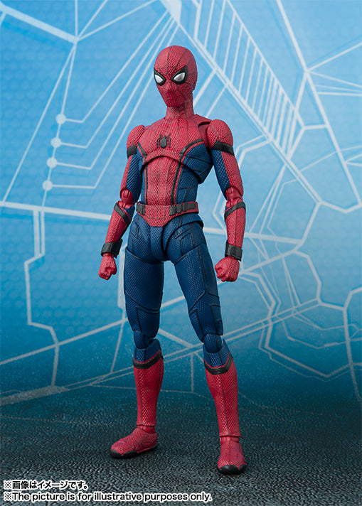 Bandai - S.H.Figuarts - Spider-Man Homecoming - Spider-Man Homecoming and Tamashii Option Act Wall