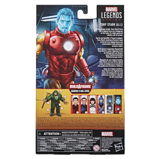 Marvel Legends - Iron Man (Tony Stark A.I) [Marvel's Mr. Hyde BAF]