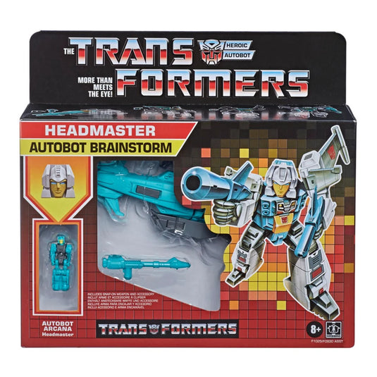Transformers Generations - Retro Deluxe Headmaster: Brainstorm