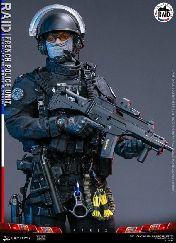 Load image into Gallery viewer, Dam Toys - Elite Series - French Police Unit Raid In Paris
