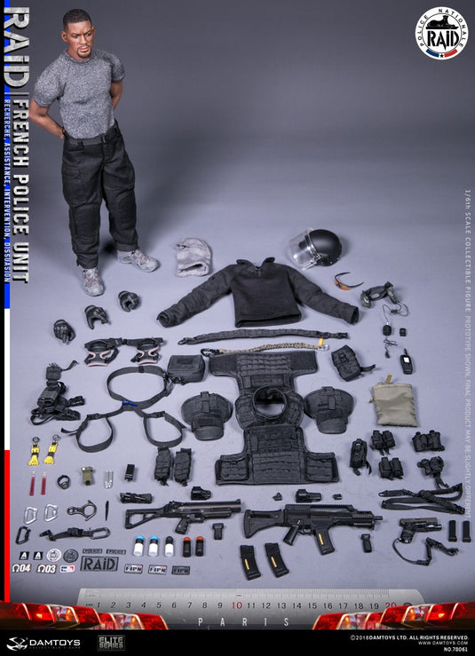 Dam Toys - Elite Series - French Police Unit Raid In Paris