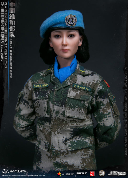 DAM Toys - Female Soldier PLA in UN Peacekeeping Operations