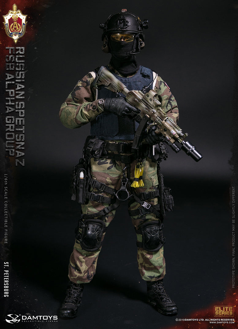 Load image into Gallery viewer, DAM Toys - RUSSIAN SPETSNAZ FSB ALPHA GROUP St.Petersburg
