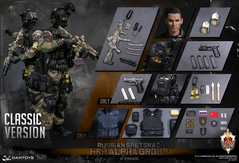 Load image into Gallery viewer, DAM Toys - RUSSIAN SPETSNAZ FSB ALPHA GROUP St.Petersburg
