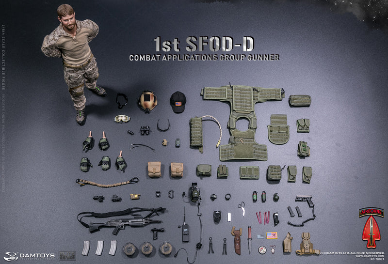 Load image into Gallery viewer, DAM Toys - 1st SFOD-D Combat Applications Group Gunner
