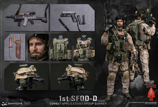 DAM Toys - 1st SFOD-D Combat Applications Group Gunner