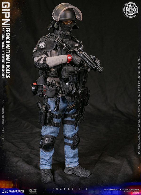 Load image into Gallery viewer, DAM Toys - Elite Series: French National Police Intervention Groups: GIPN in Marseille
