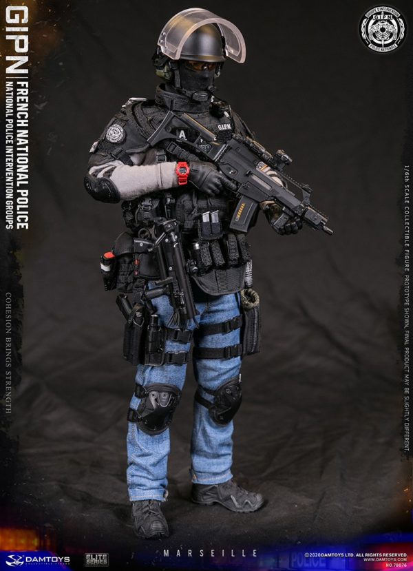 Load image into Gallery viewer, DAM Toys - Elite Series: French National Police Intervention Groups: GIPN in Marseille
