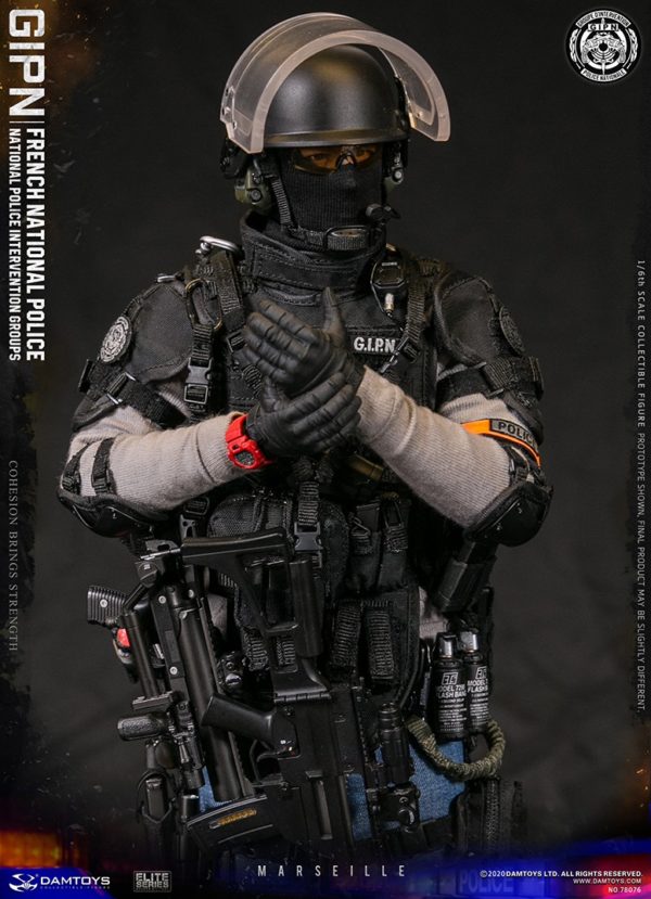 Load image into Gallery viewer, DAM Toys - Elite Series: French National Police Intervention Groups: GIPN in Marseille
