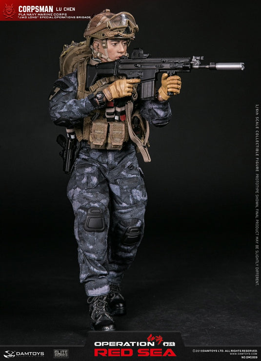 DAM Toys - PLA Navy Marine Corps "Jiao Long" Special Operations Brigade Operator Corpsman - Lu Chen