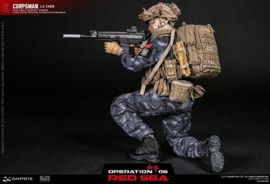 DAM Toys - PLA Navy Marine Corps "Jiao Long" Special Operations Brigade Operator Corpsman - Lu Chen