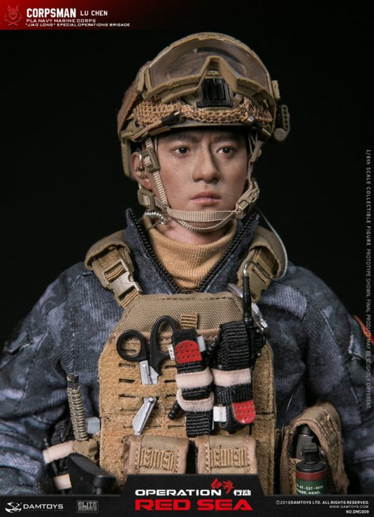 DAM Toys - PLA Navy Marine Corps "Jiao Long" Special Operations Brigade Operator Corpsman - Lu Chen