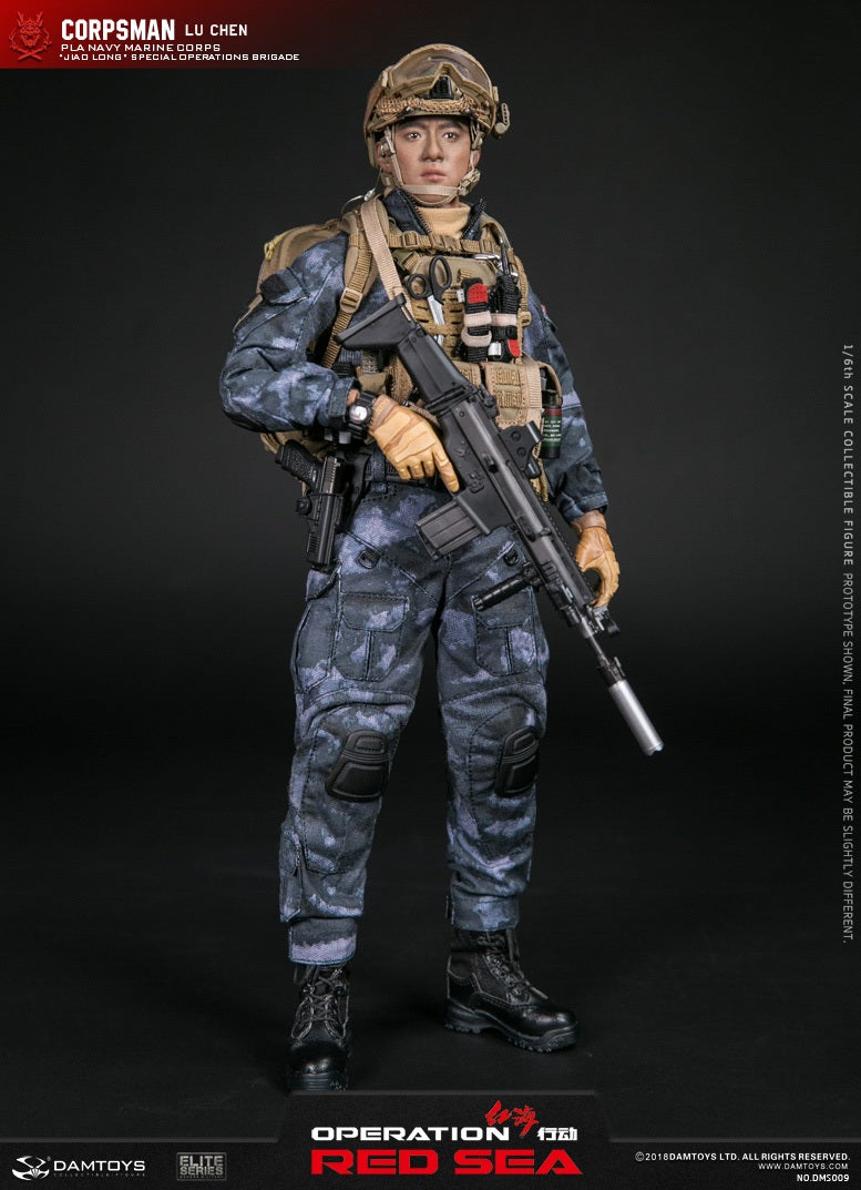 Load image into Gallery viewer, DAM Toys - PLA Navy Marine Corps &quot;Jiao Long&quot; Special Operations Brigade Operator Corpsman - Lu Chen
