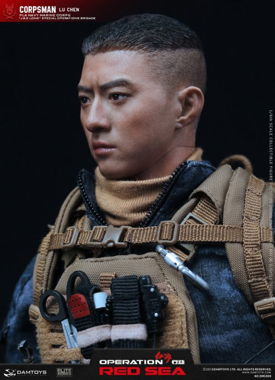 DAM Toys - PLA Navy Marine Corps "Jiao Long" Special Operations Brigade Operator Corpsman - Lu Chen