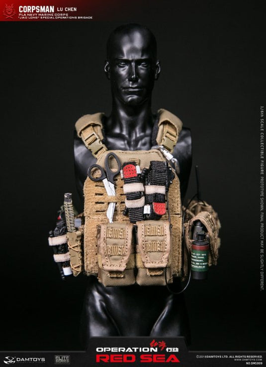 DAM Toys - PLA Navy Marine Corps "Jiao Long" Special Operations Brigade Operator Corpsman - Lu Chen