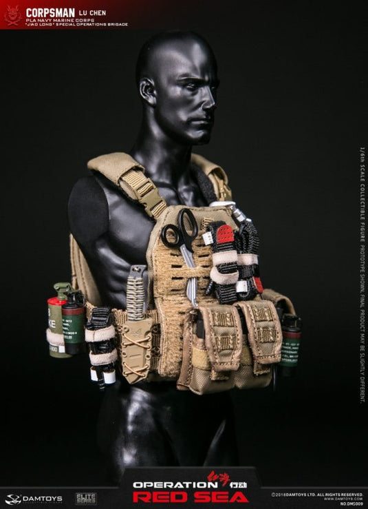 DAM Toys - PLA Navy Marine Corps "Jiao Long" Special Operations Brigade Operator Corpsman - Lu Chen