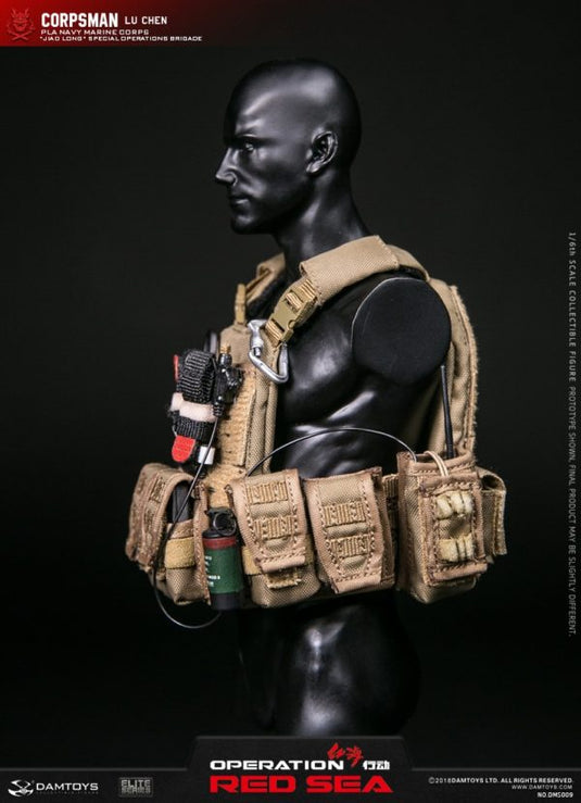 DAM Toys - PLA Navy Marine Corps "Jiao Long" Special Operations Brigade Operator Corpsman - Lu Chen