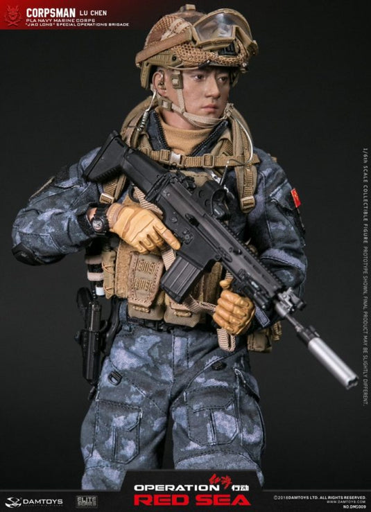 DAM Toys - PLA Navy Marine Corps "Jiao Long" Special Operations Brigade Operator Corpsman - Lu Chen