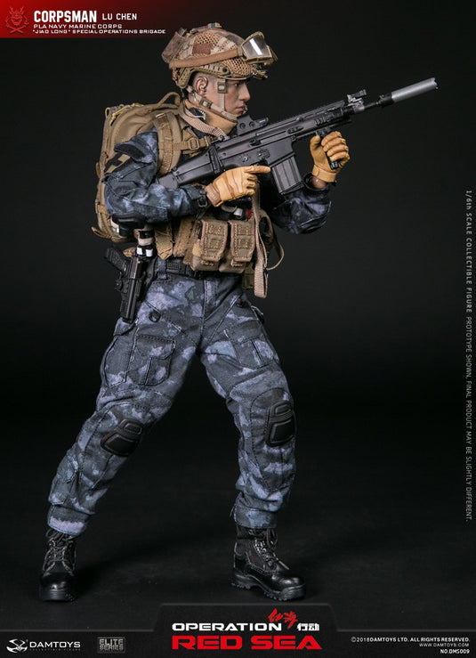 DAM Toys - PLA Navy Marine Corps "Jiao Long" Special Operations Brigade Operator Corpsman - Lu Chen