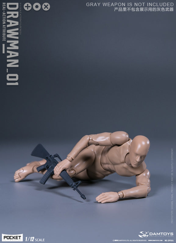 Load image into Gallery viewer, DAM Toys - 1/12 Draw Man
