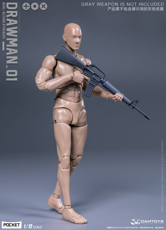 Load image into Gallery viewer, DAM Toys - 1/12 Draw Man
