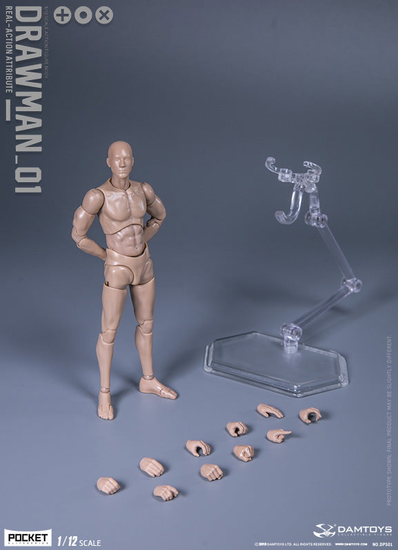 Load image into Gallery viewer, DAM Toys - 1/12 Draw Man
