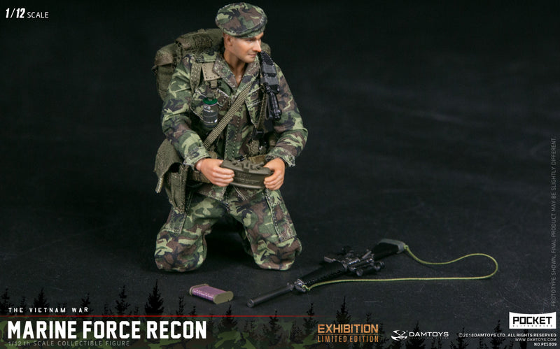 Load image into Gallery viewer, DAM Toys - 1/12 Pocket Elite Series: Marine Force Recon In Vietnam
