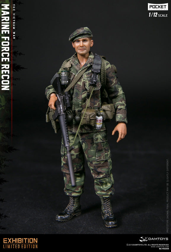 Load image into Gallery viewer, DAM Toys - 1/12 Pocket Elite Series: Marine Force Recon In Vietnam
