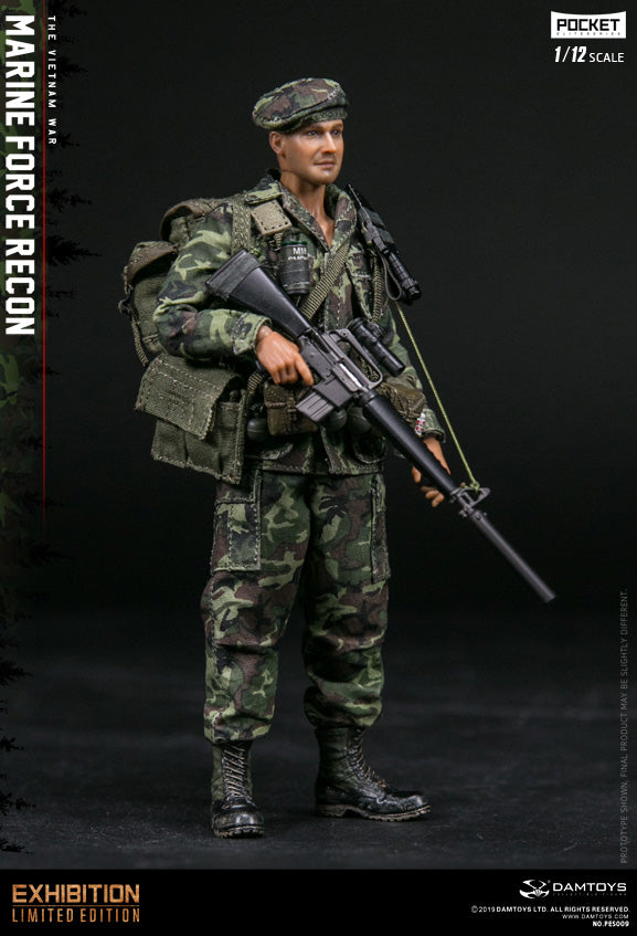 Load image into Gallery viewer, DAM Toys - 1/12 Pocket Elite Series: Marine Force Recon In Vietnam
