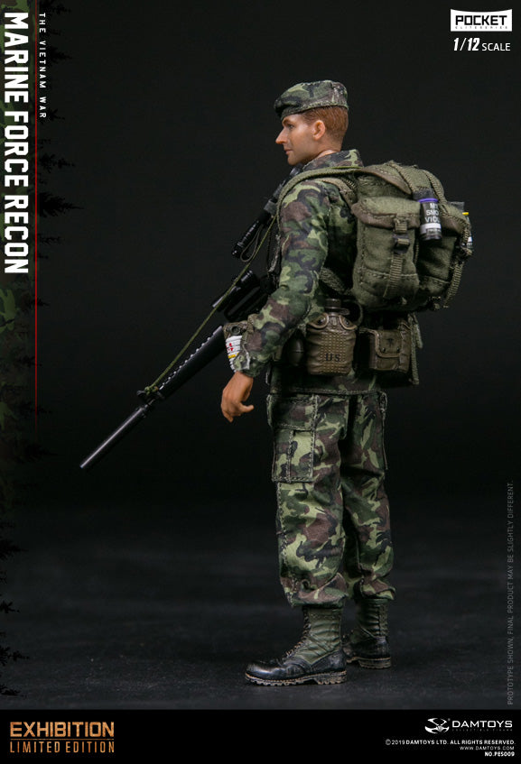 Load image into Gallery viewer, DAM Toys - 1/12 Pocket Elite Series: Marine Force Recon In Vietnam
