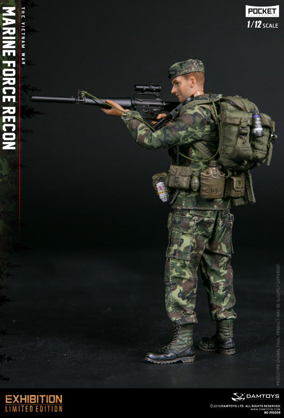 Load image into Gallery viewer, DAM Toys - 1/12 Pocket Elite Series: Marine Force Recon In Vietnam
